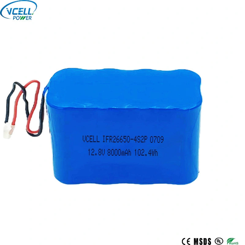 Pin sạc 12,8V 8000mAh 26650 LiFePO4