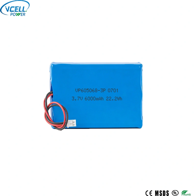 Pin Li Polymer 3.7V 6000mAh 605068 3P