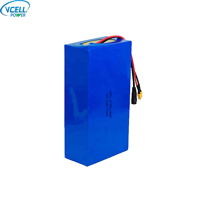 Bộ pin Lithium Ion Ebike 36V 20Ah