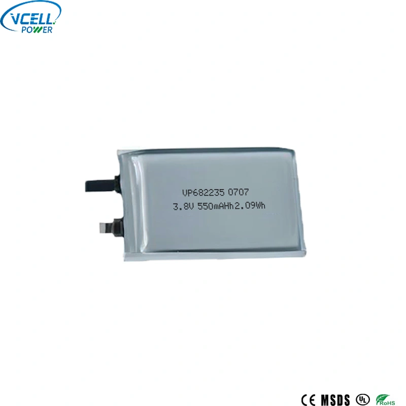 Pin Lithium Polymer 682235 3.8V 550mAh