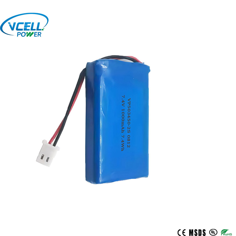 Pin LiPo 7.4V 1000mAh 503450 2S